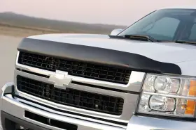 301501 Egr 2007-2013 Fits Chevrolet Silverado 1500 Smoke Finish Superguard Hood Guard