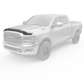 302861 Egr Superguard Hood Shield Wind Visor Deflector Bug Guard Dark Smoke -