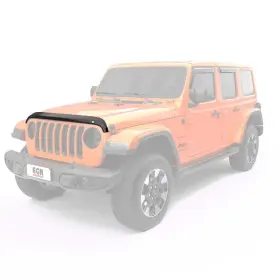 305251a Egr Super Guard Hood Shield Wind Visor Fits Jeep Gradiator Jt 2020-2024
