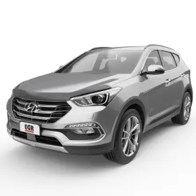 308085 Egr Egrusa Superguard Hood Shield Matte Black Fits 13-14 Hyundai Santa Fe