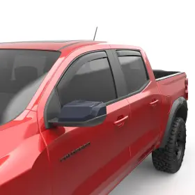 571485 Egr In-channel Window Vent Visors Matte Black For 23-25 Colorado Canyon Crew Cab
