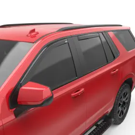 571881 Egr 4pc Window Vent Visors Rain Deflectors In Channel Dark Smoke 571881 Egr 4pc Window Vent Visors Rain Deflectors In Channel Dark Smoke