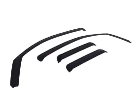 571975 Egr 4pc Window Vent Visors Rain Deflectors In Channel Matte Black Part