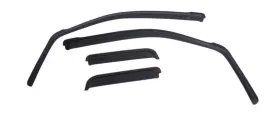 572451wb Egr In-channel Window Visors Fits Dodge Ram 1500 2002-2008 Quad Cab Smoke