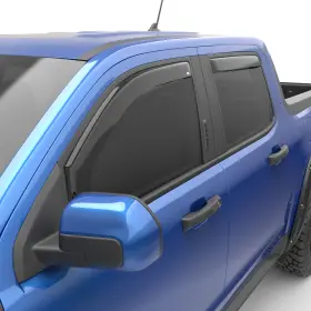 573591 Egr Window Visors Wind Deflectors In-channel Dark Smoke For 2022-2024 Maverick