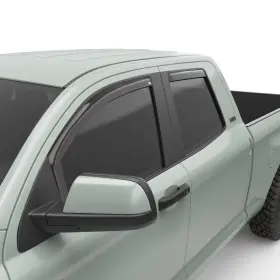 575191 Egr Window Vent Visors Rain Guard In-channel 4 Pc For 2007-2021 Tundra Crewmax