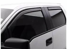575405 Egr 4pc Window Vent Visors Deflectors In-channel Matte Black Tundra 22-24 Crew