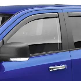 578175 Egr In-channel Slimline Matte Black Front And Rear Window Visors