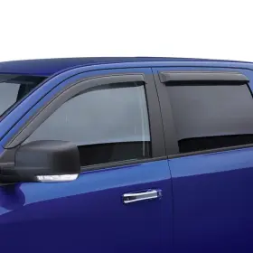 643471 Egr - Tape-on Slimline Dark Smoke Front And Rear Window Visors