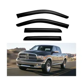 Eiuhmou 635393595668 Window Visors Rain Guards Deflector Vent Sun Shield Windshield Gu