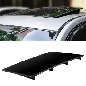 Endxedo Slj-155-bk Universal Car Sunroof Cover Wind Deflector Vent Black