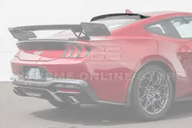 Cpe-dwv-v296 Eos Visors Tape On Dark Tinted Rear Roof Window Visor Deflector For 24-up Ford Mustang S650