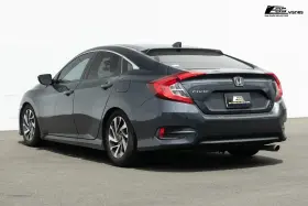 Wsa-dwv-v298 Eos Visors For 16-21 Honda Civic Sedan Jdm Tape-on Tinted Black Rear Window Roof Visor