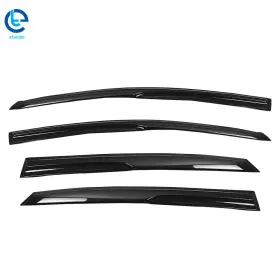 Etecgo 314318 For Nissan 2013-2019 Window Visor/wind Deflector Vent Rain Guard Sedan Smoke