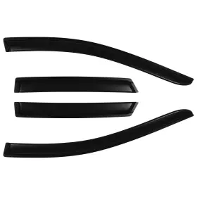 Fl1091079916660211t Flatroad Sun Guard Outside Mount Tape-on Window Visors For 07-15 Lincoln Mkx/ford Edge