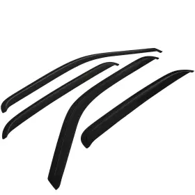 Fl1091080316660811t Flatroad Sun/rain Guard Outside Mount Tape-on Window Visor For 00-06 Yukon/tahoe/escalade