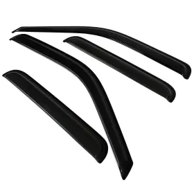 Fl1091081316662111t Flatroad Guard Outside Mount Tape-on Window Visors For 99-16 Ford Super Duty Crew Cab