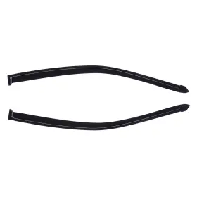 Fl1159710010355011t Flatroad Sun/rain Guard Outside Mount Tape-on Window Visors For 01-05 Honda Civic Coupe