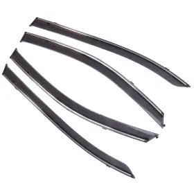 Fl1159711910353211t Flatroad Guard Outside Mount Tape-on Window Visors For 13-17 Accord Sedan Polycarbonate Fl1159711910353211t Flatroad Guard Outside Mount Tape-on Window Visors For 13-17 Accord Sedan Polycarbonate