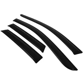 Fl1159729016660211t Flatroad Sun Guard Outside Mount Tape-on Window Visors For 07-15 Lincoln Mkx/ford Edge