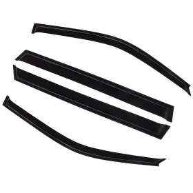 Fl814991010354411t Flatroad Sun/rain Guard Outside Mount Tape-on Window Visors For 01-07 Toyota Highlander