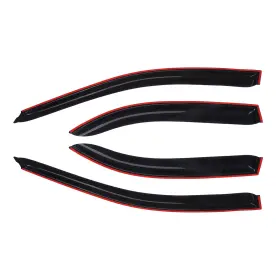 Fl963477610353511t Flatroad Vent For 03-06 Toyota Camry Sedan 4dr Sun/rain Guard Mount Tape-on Window Visors