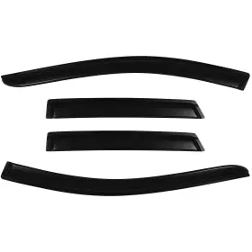Fl968893416660211t Flatroad Sun Guard Outside Mount Tape-on Window Visors For 07-15 Lincoln Mkx/ford Edge