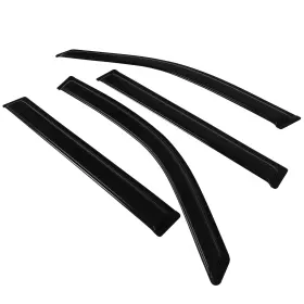 Fl968894816661611t Flatroad Sun/rain Guard Outside Mount Tape-on Window Visors For 2003-2008 Honda Pilot