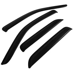 Fl968895116661911t Flatroad Sun/rain Guard Outside Mount Tape-on Window Visor Vent For 2004-2012 Ford Escape