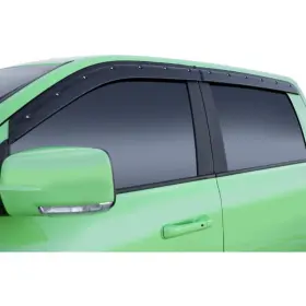 Tv6r09-cc Focus Auto For Ram 1500 11-18 Tape-on Formfit Textured Black Front And Rear Window Visors