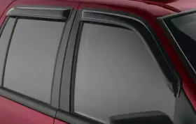 9a8z-18246-a Ford New Oem Side Window Air Deflectors 4pc Set Smoke Flex 09-16