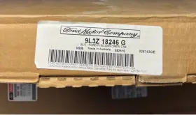 9l3z-18246g Ford 09 Thru 14 F150 Crew Cab Oem Genuine Smoke Side Window Deflector Kit 4-pc