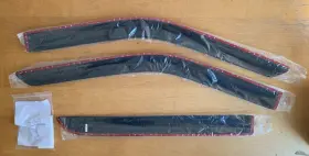 B084nwbig3 Ford 2015-2022 F-150 Side Car Window Visor Sun Shield Rain Guard Vent Deflector