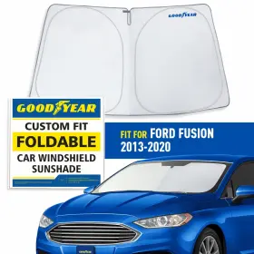 Gy008256 Ford Front Auto Windshield Cover Car Sun Shade For 2013-2020 Fusion