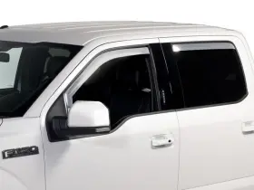 Vfl3z18246f Ford New Oem Side Window Air Deflectors Chrome 4pc Set F-150 15-20
