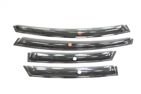 Vge8z-18246-a Ford New Oem Smoke Side Window Deflectors 4-pc Set Fiesta 11-19