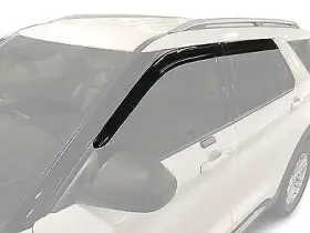 Vlb5z-18246-a Ford New Oem Side Window Air Deflectors 4-pc Smoke Explorer 20-23
