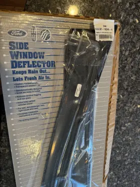 Vml3z-18246-a Ford 17 Thru 25 Super Duty Oem Low Profile Window Deflectors Visors 4pc Crew Cab