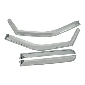 Vml3z-18246-j Ford Oem New Super Duty 2022-2024 Side Window Deflectors-chrome-vml3z-18246-j