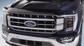 Vml3z16c900a Ford New Genuine F-150 Hood Deflector Smoke 2021-2023 Oe