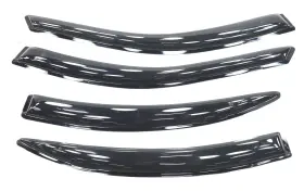 Yf4z-18246-aa Ford New Oem Front And Rear Side Window Deflectors 4pc Set Sable 96