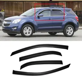 Fz-wd-cveq10 Free-motor802 Fits 10-17 Chevy Equinox Window Visors Rain Sun Guard Deflector