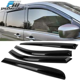 Fz-wd-ho08 Free-motor802 Window Visors Fits 08-10 Honda Odyssey Rain Sun Guard Shade Deflector