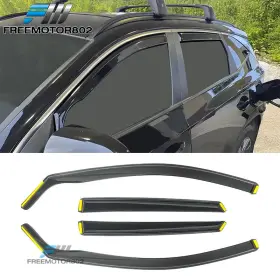 Fz-wdic2-hytuc22-pc Freemotor802 Fits 22-25 Hyundai Tucson In-channel Window Visors Injection Pc Rain Wind Shade