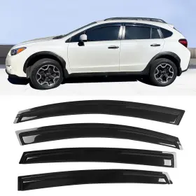 Wd-si125d Freemotor802 Amz Tape-on Window Visors Rain Guards Fits 2013-2017 Subaru Xv Cros