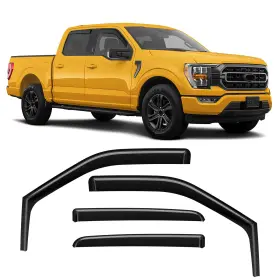 Gearmeister 9778139-gm F150 Supercrew Rain Guards 4 Pcs 2015-2026