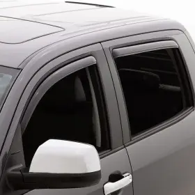 Wv194623 Gearzaar In-channel Window Visors For 2003-2009 Dodge Ram 1500 2500 3500 Quad Cab 4pcs