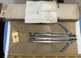 994531 General Motors Nos Gm Chevrolet 1971-1976 Chevy Vega Side Window Air Deflector Unit #994531 994531 General Motors Nos Gm Chevrolet 1971-1976 Chevy Vega Side Window Air Deflector Unit #994531