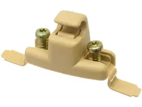 51168174716 Genuine Bmw 2x Sun Visor Clip - Beige 540i 740il 750il 740i 528i