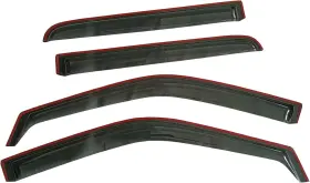 1vvs807rjs  Gldifa In-channel Window Visor Deflector Fit Ford F150 Super Crew Cab 15-24 Rain Guards